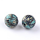 Perles acryliques de style antique X-OACR-S013-2586A-1