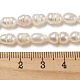 Nbeads grado a hebras de perlas de agua dulce cultivadas naturales PEAR-NB0001-30B-3