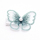 Haarspange mit Schmetterlingsspitzenstickerei PHAR-WH0008-02D-1