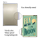 CREATCABIN Fly Me to the Moon Vintage Tin Sign Retro Metal Tin Sign Wall Decor for Home Bar Pub Cafe Farmhouse AJEW-WH0157-030-3