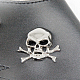Left Side Punk Leather Skull Glove AJEW-O016-C01L-2