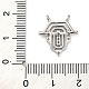 Латунные микро проложить кубического циркония подвески KK-K339-10A-02-3