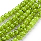 Spray Painted Glass Bead Strands GLAD-S075-8mm-29-2