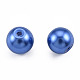 Cuentas de perlas de vidrio de 3 color GLAA-T024-10-5
