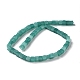 Natural Dyed White Jade Beads Strands G-Q008-C01-01B-3