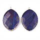 Naturales lapis lazuli colgantes G-S344-45A-2