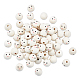 Superfindings perles européennes en bois d'érable WOOD-FH0001-52-1
