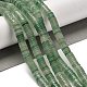 Естественный зеленый авантюрин бисер нитей G-G175-N22-01-2