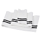 95% Polyester & 5% Stripe Pattern Elastic Fiber Ribbing Fabric for Cuffs FIND-WH0016-36B-1