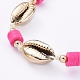 Bracelets de perles tressées en fil de nylon BJEW-JB05074-04-3