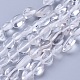 Chapelets de perles en cristal de quartz naturel G-P433-21-3