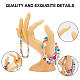 Plastic Mannequin Hand Jewelry Display Holder Stands ODIS-WH0025-107-3