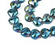 Electroplate Glass Beads Strands EGLA-S188-14-B01-3