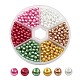 Set di perline di perle di vetro HY-JP0003-01-1