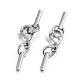 304 Stainless Steel Lobster Claw Clasps STAS-P146-A09-1.2mm-2