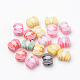 Perles en acrylique de style artisanal MACR-T004-20-1