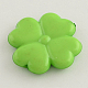Opaque Acrylic Clover Beads SACR-Q099-M11-2