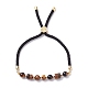 Synthetic & Natural Mixed Stone Beads Slider Bracelets Set BJEW-JB07290-10
