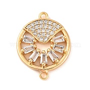 Латунные подвески из прозрачного кубического циркония KK-S389-37G