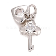 Кубического циркония подвески KK-E275-17P