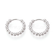 Серьги-кольца из нержавеющей стали 304 для женщин EJEW-N059-20P