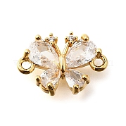 Латунные прозрачные подвески из кубического циркония KK-U065-04D-G