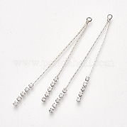 Латунная цепочка кисточка большие подвески KK-T032-167P