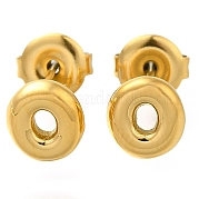 Серьги-гвоздики из нержавеющей стали 304 EJEW-I316-01G-O