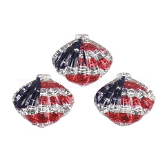 UNICRAFTALE 20 Pezzi Collegamenti In Acciaio Inox Con Vetro Rotondo E Piatto – Mix Colori, 10x17.5 Mm, Per Gioielli Fai Da Te
