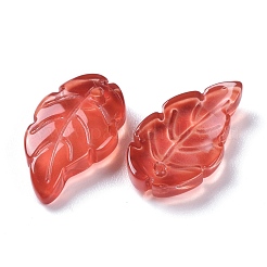 Кулоны из стекла имитация нефрита краска для выпечки&nbsp;EGLA-M027-01B-04