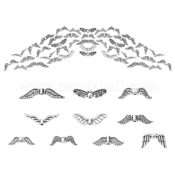 100шт 10 стильные бусины из сплава в тибетском стиле TIBEB-YW0001-16