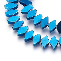 Electroplate non magnetici ematite sintetico fili di perline&nbsp;G-I208-18-E-L