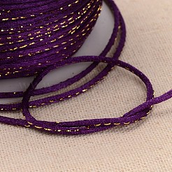 Polyester métalliques ronds cordon&nbsp;OCOR-L021-01