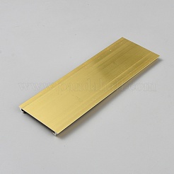 6 комплект 2-цветных товарных этикеток из алюминиевого сплава ODIS-NB0001-23