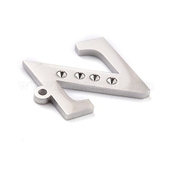 Подвеска из нержавеющей стали 304 со стразами&nbsp;STAS-F267-09Z-P