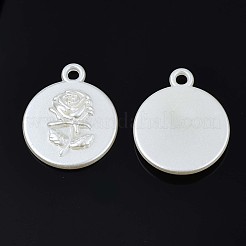 Акриловые имитационные жемчужные подвески OACR-N134-012