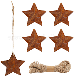 Звездная ржавчина железо большие подвески&nbsp;IFIN-GF0001-09B