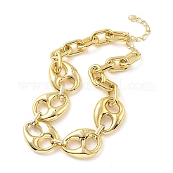 Акриловые массивные цепочки из кофейных зерен&nbsp;NJEW-D313-01B