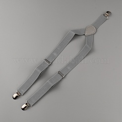 Verstellbare strapazierfähige Y-Hosenträger aus Polyester&nbsp;AJEW-WH0307-23F