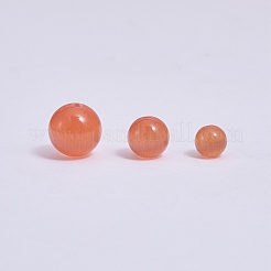 Runde Katzenauge Perlen&nbsp;G-SZ0001-80C