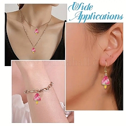 10шт подвески из прозрачной смолы&nbsp;RESI-YW0005-12