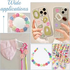 120 шт. Непрозрачные акриловые бусины&nbsp;SACR-CA0001-12