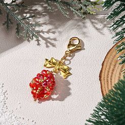 Decorazioni pendenti in vetro&nbsp;HJEW-MZ00311-01