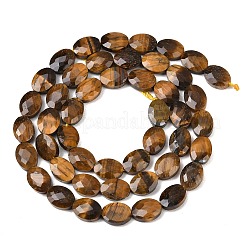 Природных тигровый глаз бисер нитей&nbsp;G-H349-A01-15