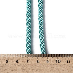 Cordón redondo trenzado de nailon&nbsp;NWIR-S001-01O