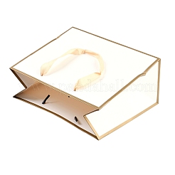 Прямоугольные бумажные пакеты с веревочными ручками&nbsp;CARB-L011-02A-01