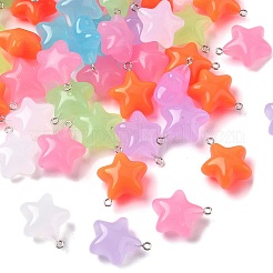 Pendentifs en résine lumineux&nbsp;X1-RESI-Z038-01P-03