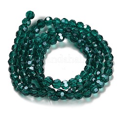 Гальванические стеклянные бусины EGLA-R015-4mm-13