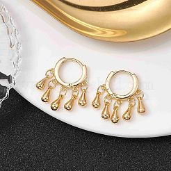 Orecchini a cerchio in ottone&nbsp;EJEW-TA00344