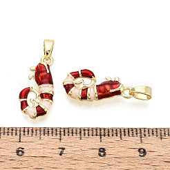 Латунь с эмалевыми подвесками&nbsp;KK-T073-57A-G